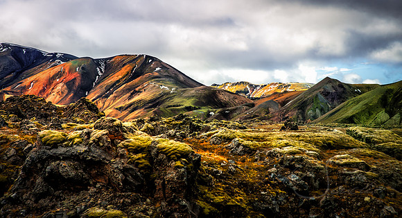 Looking Over Landmannalaugar