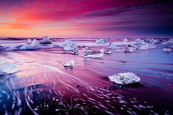 Sky Fire And Black Ice