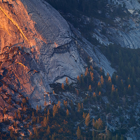 Sunset on Half Dome